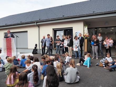 Une école toute neuve à Boëge