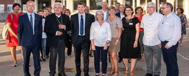 Inaugurations au Collège La Salle de Pringy et a l’école Ste Marie.
