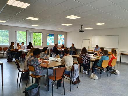 Pré-rentrée des professeurs stagiaires.