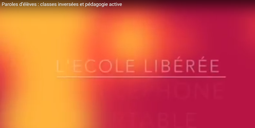 Pédagogie inversée.