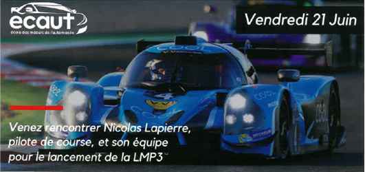 Rencontrez un pilote de course.