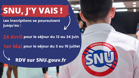 Service National Universel - Inscrivez-vous.