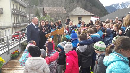 Sainte Croix des Neiges inaugure