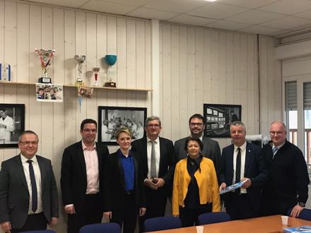 Visite de la Directrice académique à l’ESCR